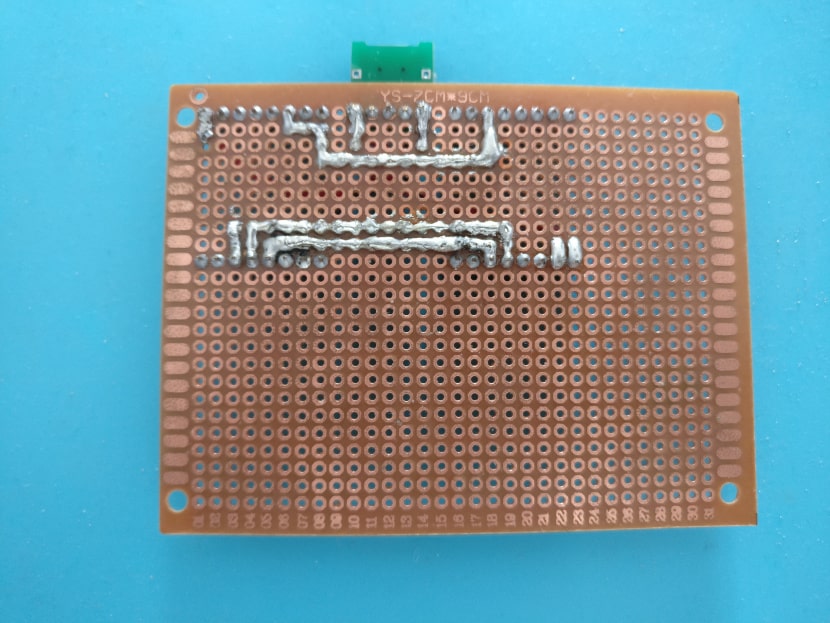 Perfboard from bellow